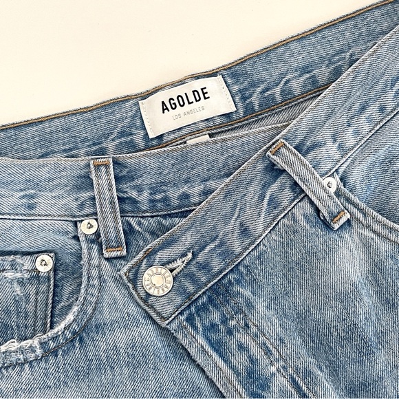 AGOLDE Criss Cross Denim Jeans - Picture 6 of 15